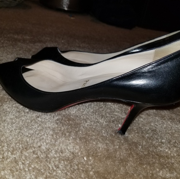 💯Authentic Christian Louboutin Peep Toe Pump - Picture 2 of 15